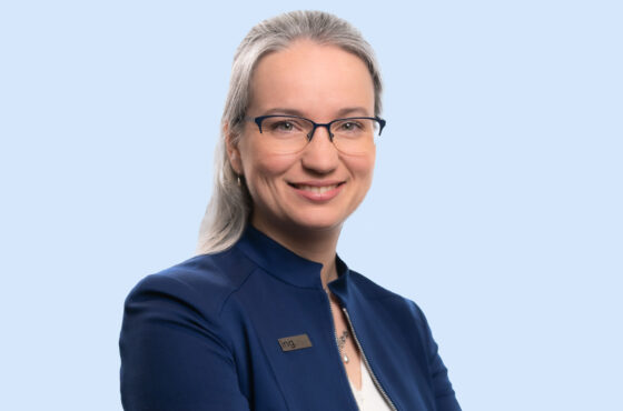 Portrait de Mme Sophie Lariviere-Mantha, présidente de l'Ordre des ingénieurs du Québec
