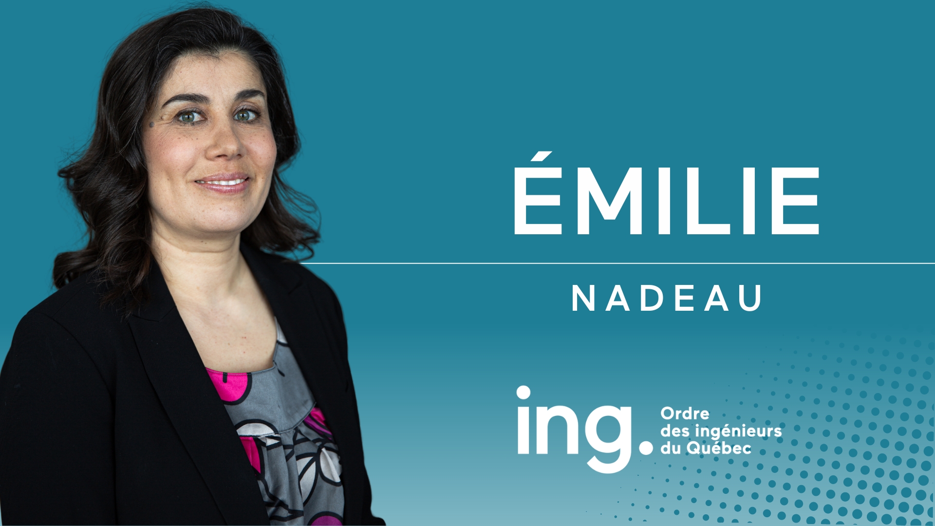 Émilie Nadeau, ing. : une idée, un projet, une entreprise