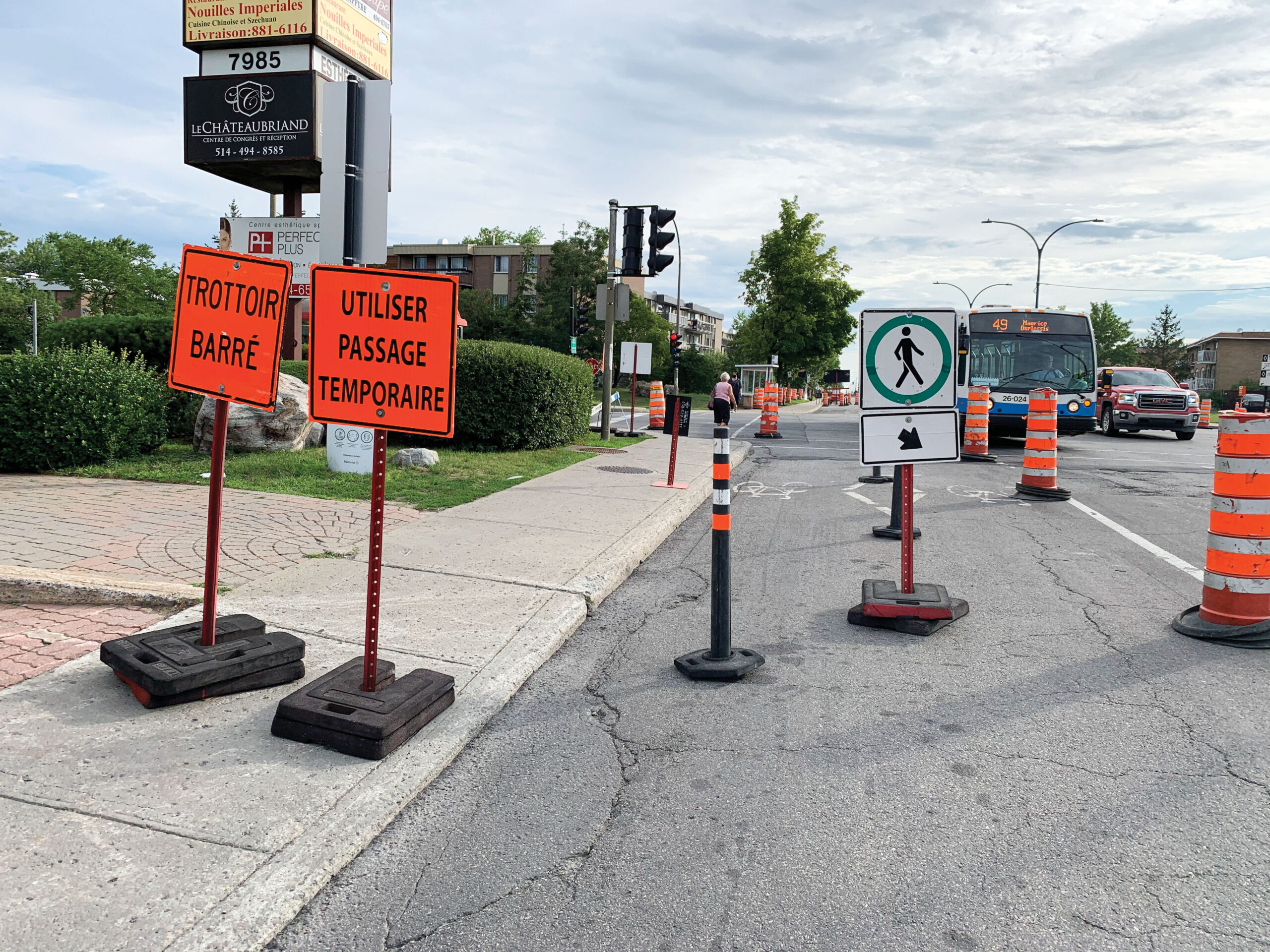 travaux - signalisation routière de travaux